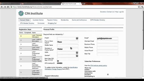 How to Register for the CFA Exam .